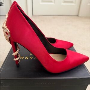 Azalea Wang Snake Pumps